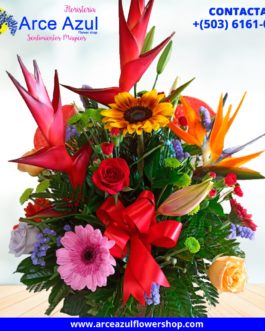 AAA-34 Arreglo Flores Pequeño